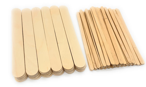 J Autumn Professional Spa Quality - Wood Wax Applicators For Hair Removal Combo Packs