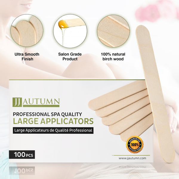 Professional Spa Quality - Wood Wax Applicator For Hair Removal - (100 – JJ  Autumn
